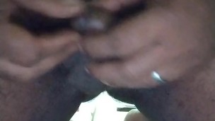 Sri lankan gay man playing in his micropenis.