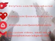 Queenly Dominatrix - Alpha Footjob vs Loser Footjob 2/16