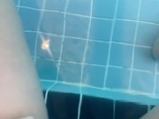 Flashing at swiming pool 7/16