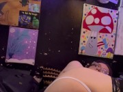 Anal slut fucks her self 10/16