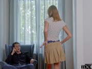 Sexy teacher surprises student with best blowjob ever experience - Angelika Grays 4/16