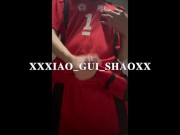 【BIG CUMLOAD + LOUD MOAN】Kuroo Tetsuro Haikyuu Cosplayer Masturbating, Moaning and Cum 10/16