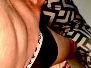 Part 3 - third edging session October 4th, 2024 6:30 am - panties - precum - Pantaleimon vids 13/16