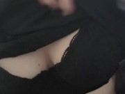 Teacher flashes and rubs nipple in the classroom 9/16