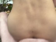 Asian MILF Seduced a Passerby and Fucked him in the Forest 13/16