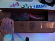 Unboxing Mr. Hankeys HungerFF, Hentai and Davy's Tendrils Dildos 2/16