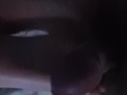 Love her feet playing with my cock 8/16