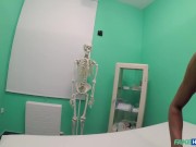Fake Hospital - Doctor gives a hot brunette a hard examination 3/16