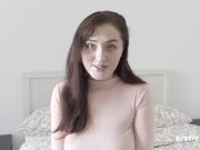 Ersties - Sexy Cute Babe Alexa Spanks Her Firm Ass Before Playing With Her Clit 3/16