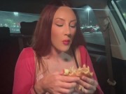 Italian Artemisia Love Eating in the car Full Videos on OF 7/16