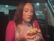 Italian Artemisia Love Eating in the car Full Videos on OF 8/16