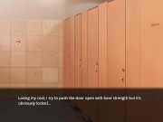 A Promise Best Left Unkept: The Girlfriend Got Caught By Her Boyfriend Sucking Dick In Male Toilet 6/16