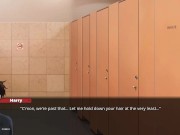 A Promise Best Left Unkept: The Girlfriend Got Caught By Her Boyfriend Sucking Dick In Male Toilet 7/16