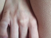 Fingering my pink tight pussy. #virgin 12/16