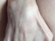 Fingering my pink tight pussy. #virgin 6/16