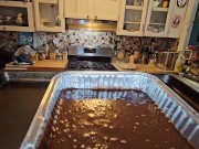 Baking Pee Brownies in Nerdy's Kitchen 10/16