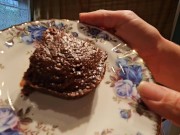 Baking Pee Brownies in Nerdy's Kitchen 16/16