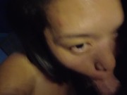 I woke up so horny I couldn't STOP enjoying myself! I LOVE surprise blowjobs!? 15/16