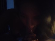 I woke up so horny I couldn't STOP enjoying myself! I LOVE surprise blowjobs!? 6/16