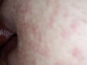 Missionary Aussie bbw - watch me cum on daddy's cock!! 7/16