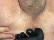 HIS & HER POV Gloved Up Finger Fucking Each Others Assholes Until We Each Have Intense Orgasms 12/16