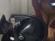 STUDENTS FUCKING IN A BATHROOM BEFORE GOING TO COLLEGE 12/16