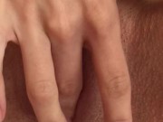 I really need a man who takes my virginity 😰 virgin girl masturbate her tight pink pussy 9/16