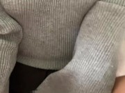 【縦型】年上彼女の馬乗り手コキ（主観） 15/16