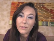 Horny Brunette Sinn Sage Showing Off Her Sexy Feet! 7/16