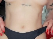 changing bikinis and showing my hot body 9/16