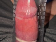 Using a penis pump until I explode 4K 120FPS #30 11/16