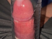 Using a penis pump until I explode 4K 120FPS #30 9/16