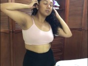 I make a video for my lover changing clothes. 2/16