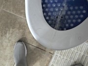 Compilation of some toilet, urinal and floor pissing. 7 POV scenes. 2/16