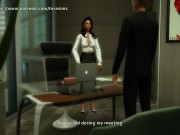 A horny cheating wife who finds a new toy to play with her pussy - The sims 4 1/16