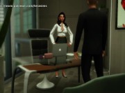 A horny cheating wife who finds a new toy to play with her pussy - The sims 4 8/16