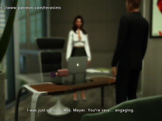 A horny cheating wife who finds a new toy to play with her pussy – The sims 4