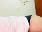 POV my roommate comes to fuck and rides like a cowgirl. latin vanessa 6/16