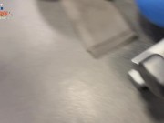 ❌🛑BUSTY HORNY MILF gets DRILLED HARD❌🛑 in the bathroom by STRANGER after her GYM session 1/16