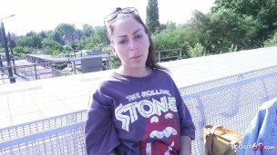 GERMAN SCOUT - First Time Anal at Pickup Casting Fuck for Perfect Ass Alia Star