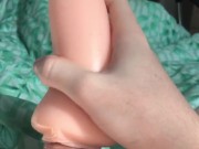 18 Virgin with fake pussy toy! 12/16