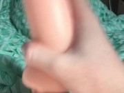 18 Virgin with fake pussy toy! 9/16