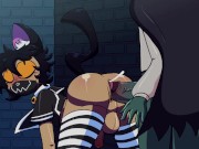 An arcade of porn games? Yes, please (Halloween Harem) Part 1 14/16