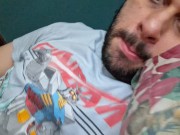 I am jerking off my hard dick 1/16