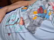 I am jerking off my hard dick 3/16