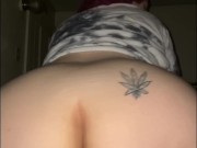 Showing My Phat Ass And Tight Wet Pussy From The Back 13/16