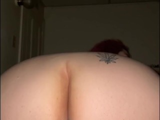 Showing My Phat Ass And Tight Wet Pussy From The Back