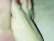 Oily Foot Job or Dry Foot Job? Trying both to bestie so he can make up his mind. 7/16