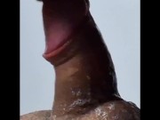 DE CERCA: ¡Frota tu POLLA en mi LENGUA y SEMEN EN LA BOCA! Sensual lamiendo y burlas del FRENULUM AS 15/16