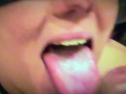 Amateur Cum In mouth POV 9/16